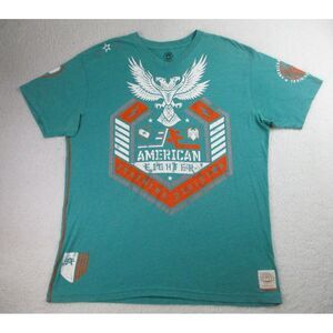 American Fighter Premium Athletic T-Shirt Mens 3XL Green Eagle Training Division